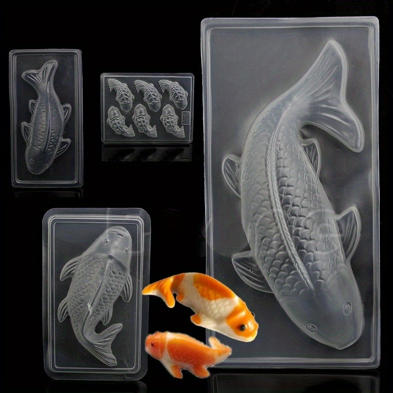 Kitchen Appliances Wholesale - Creative Koi Shaped Silicone Mold DIY