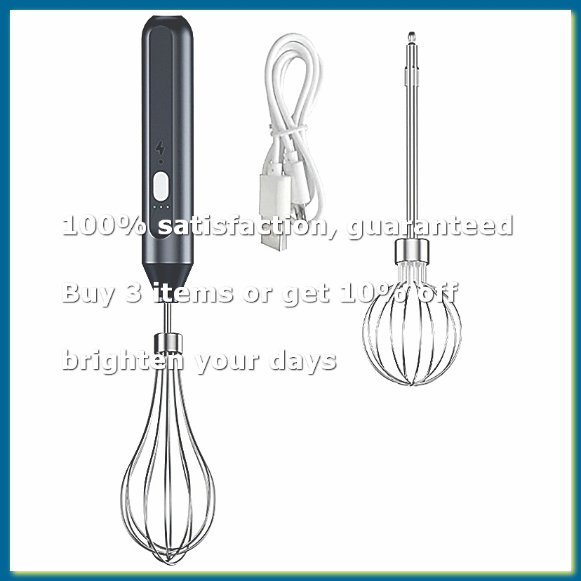 Hand Mixer Electric - ●Electric Egg Beater, Cordless Hand Mixer