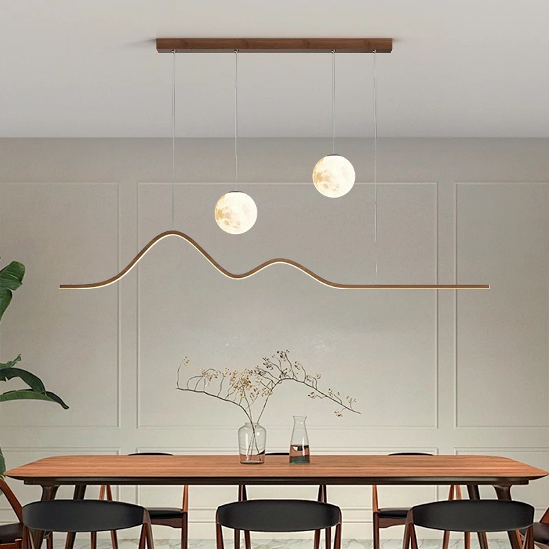Kitchen Appliances Table - 2026 LED Wood Pendant Light For