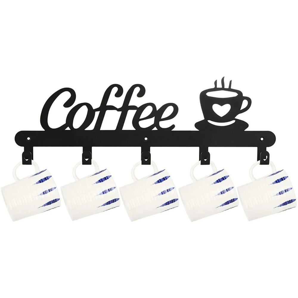 Metal Wall Mounted Coffee Mug  - Kitchen Appliances Rack recension och pris
