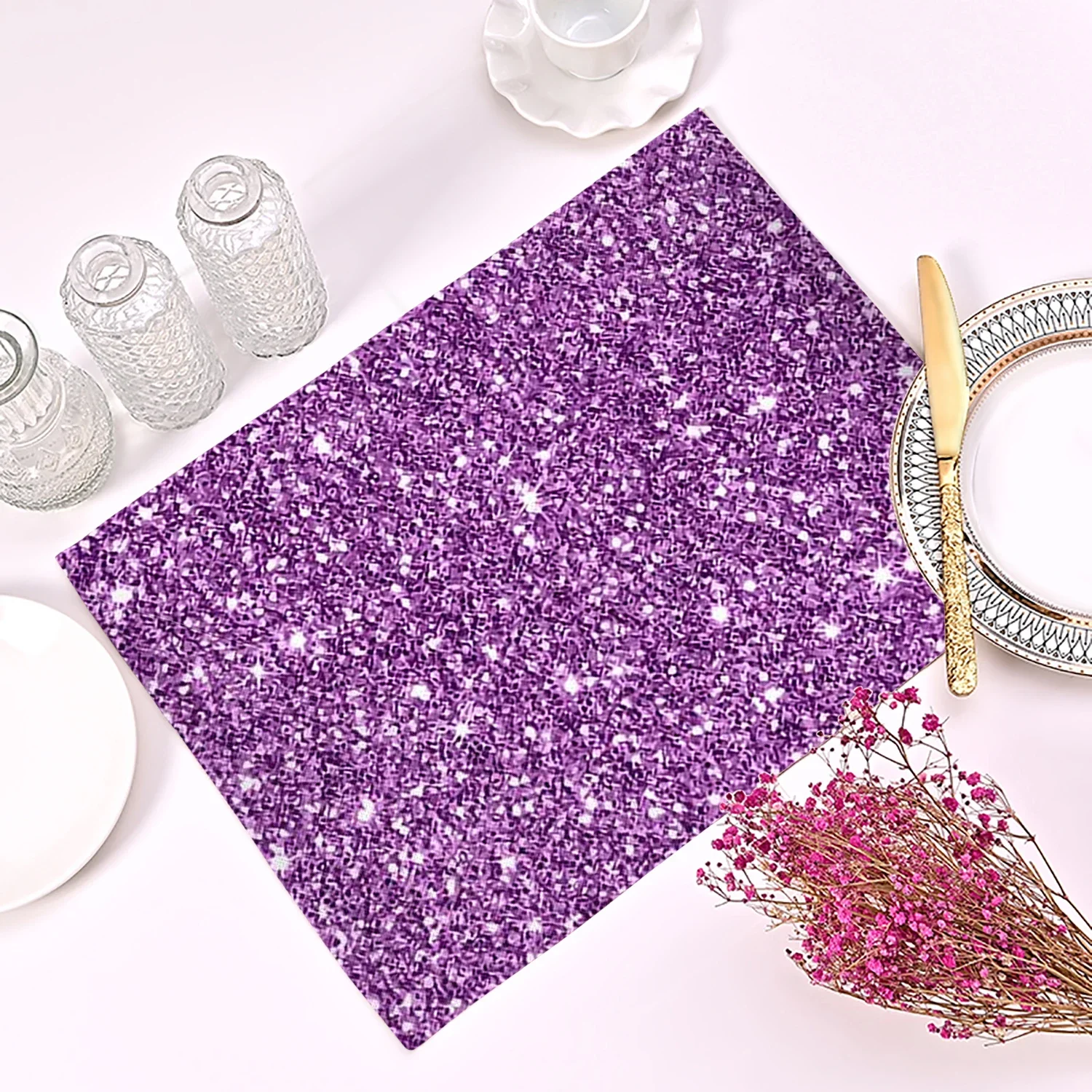Purple Geometric Pattern Kitch - Kitchen Appliances Table recension och pris