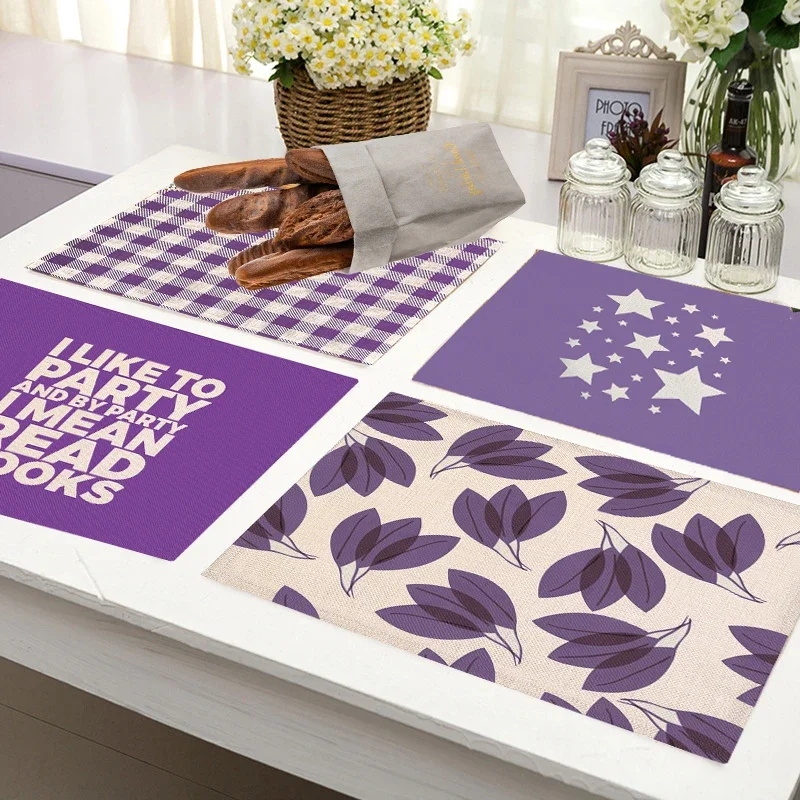 Purple Geometric Pattern Kitch - Kitchen Appliances Table recension och pris