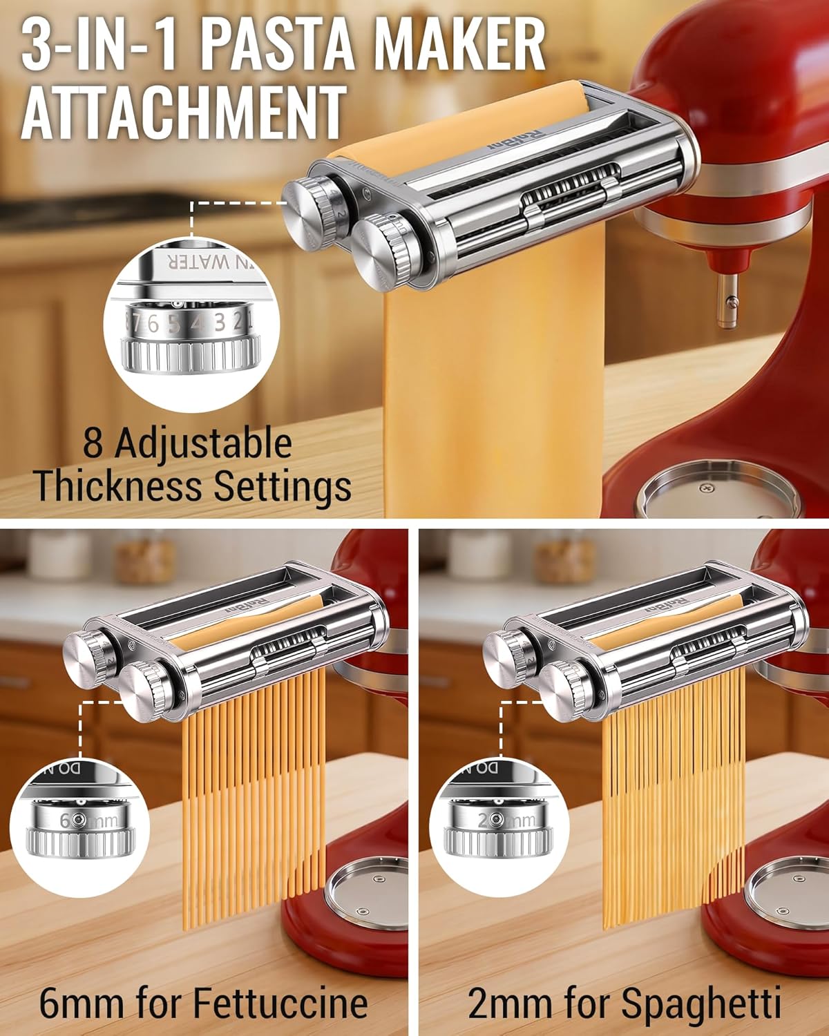 KitchenAid Mixer 3-in-1 Pasta  - Kitchen Appliances Manufacturers recension och pris