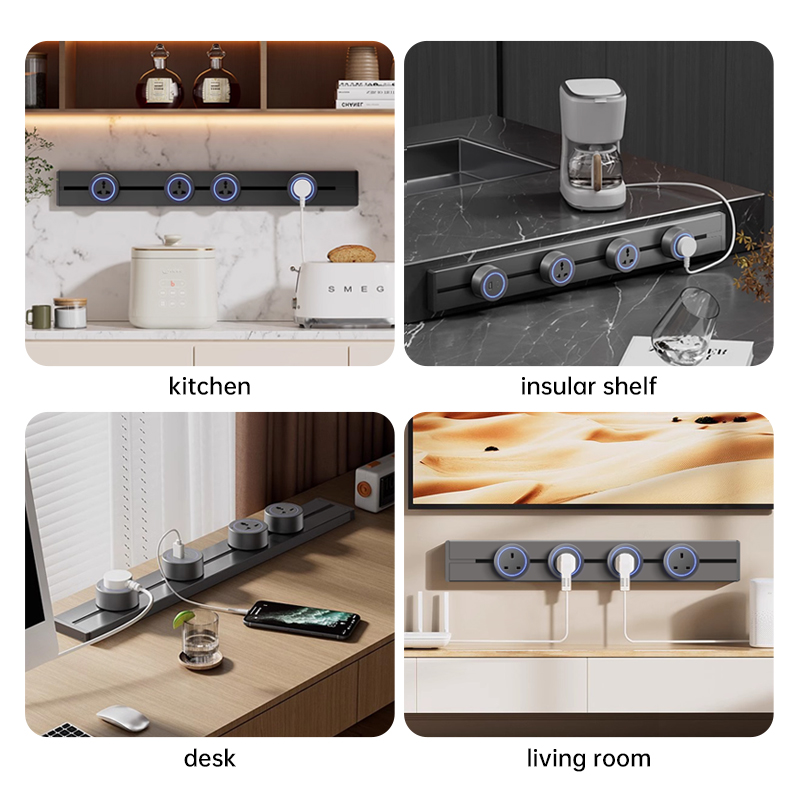Rail Socket US UN/USB Type-C W - Kitchen Appliances High End recension och pris