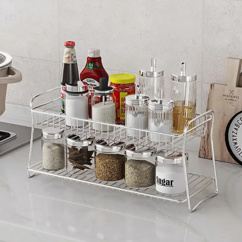 2-Tier Countertop Storage Rack - Kitchen Appliances Table recension och pris