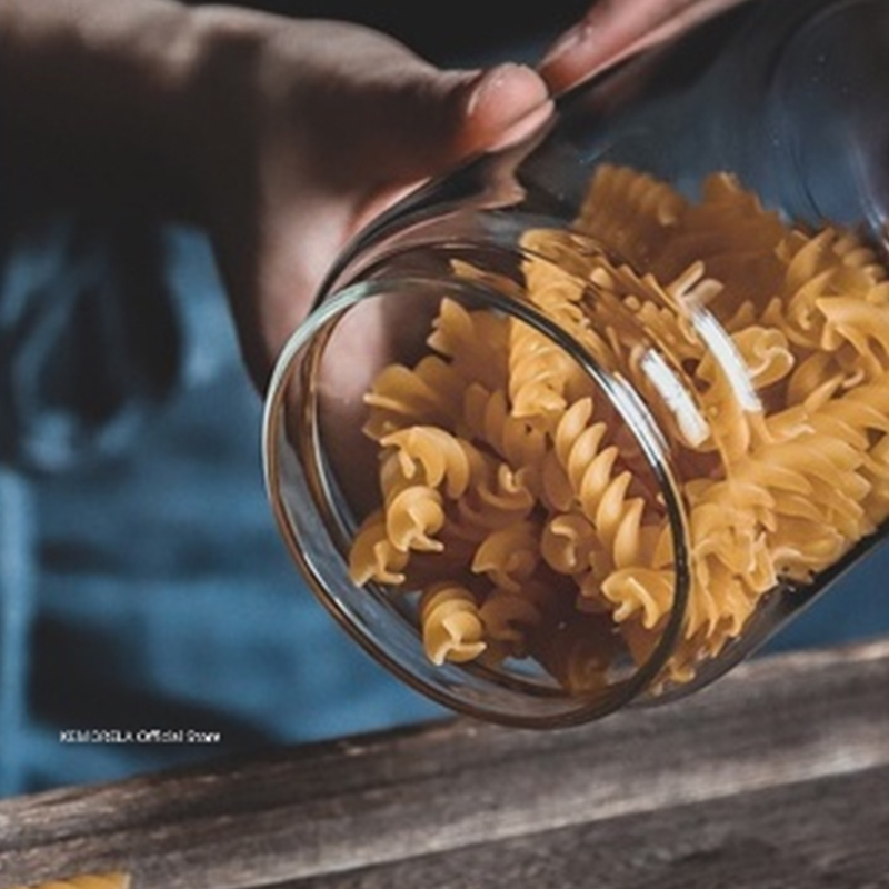 Wood Lid Glass Airtight Canist - Kitchen Appliances Manufacturers recension och pris