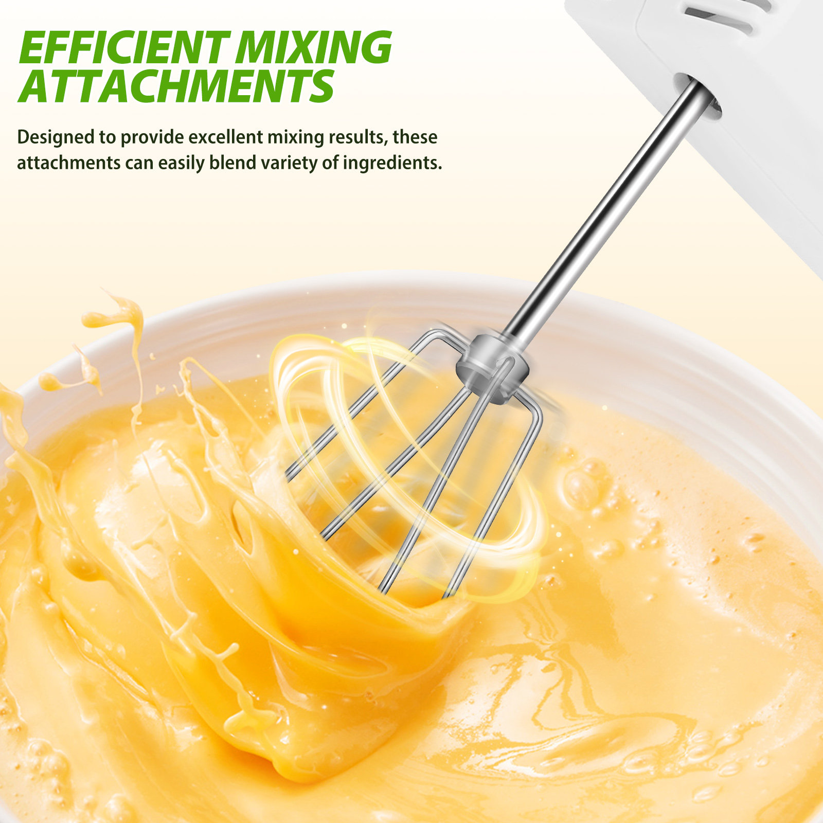 2 Pcs Whisk Electric Mixer Par - Hand Mixer Electric recension och pris