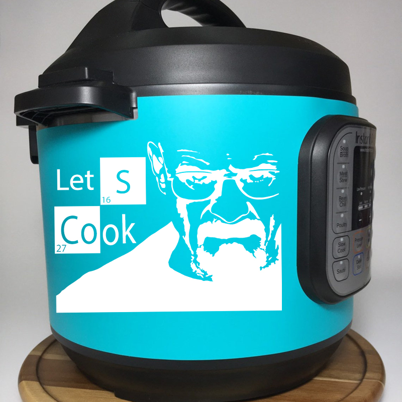 Instant Pot Vinyl Sticker,  Ki - Instant Pot Pressure Cooker recension och pris