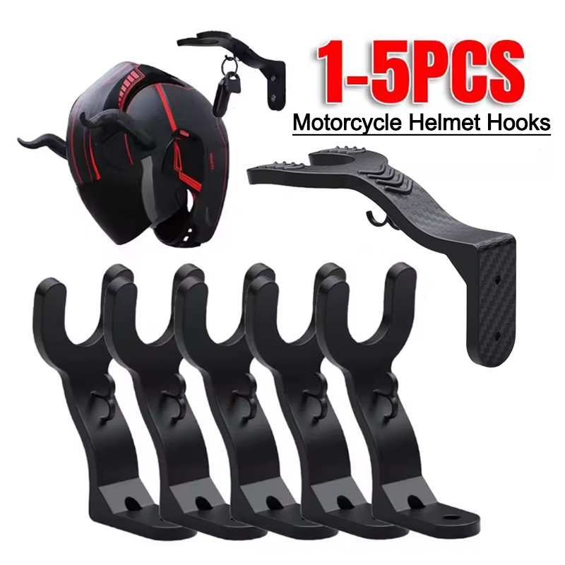 1-5pcs Motorcycle Helmet Hook  - Kitchen Appliances Rack recension och pris