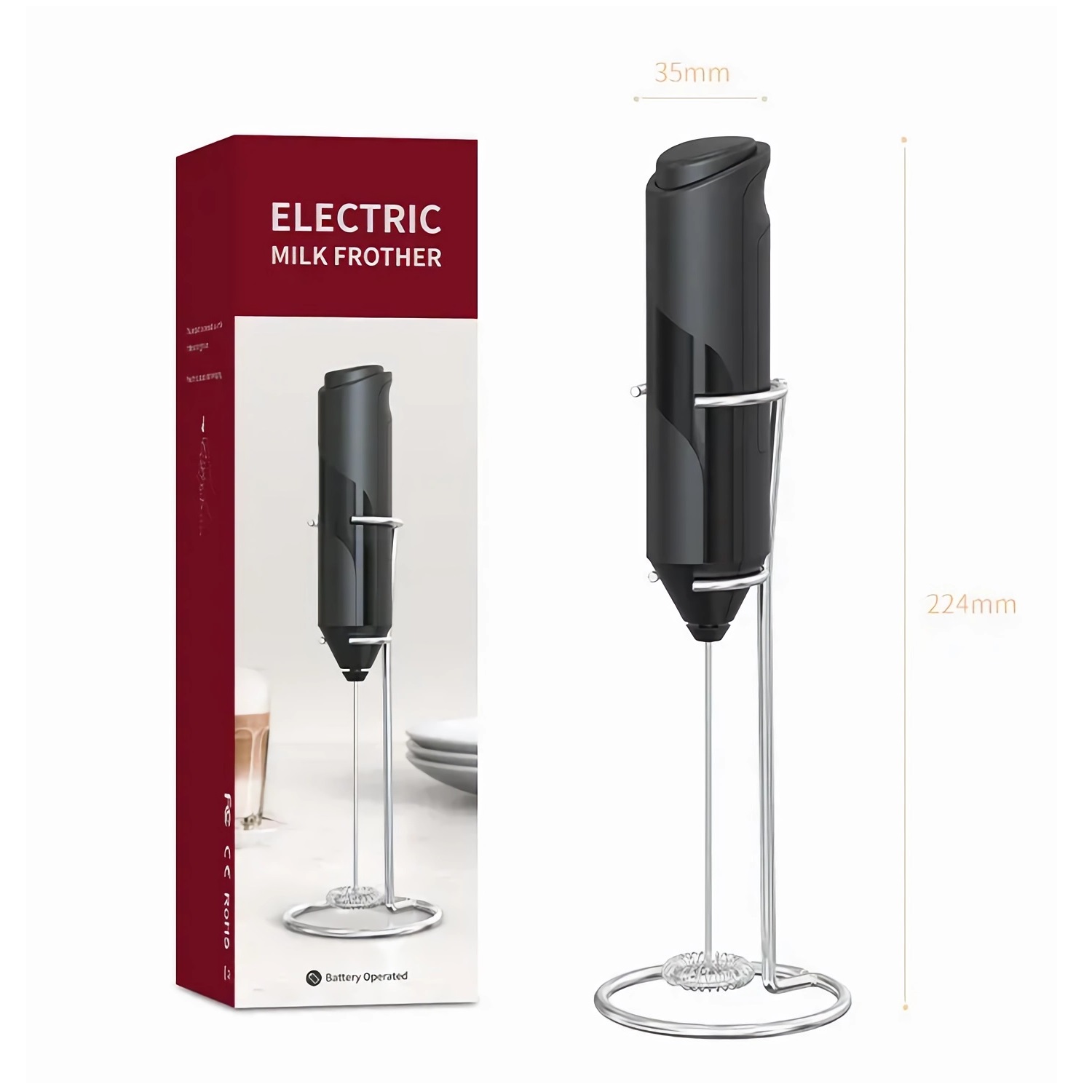 Electric Milk Foamer Coffee Ma - Hand Mixer Electric recension och pris