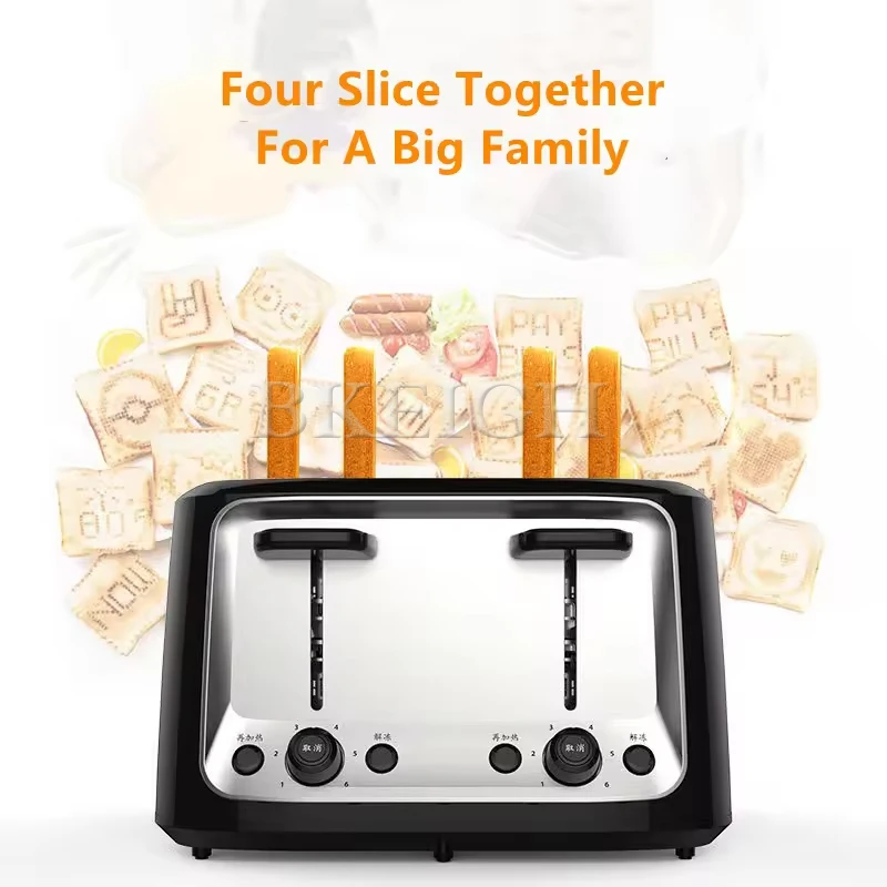 4-Piece Pop-Up Toaster Multifu - Kitchen Appliances Youtube recension och pris