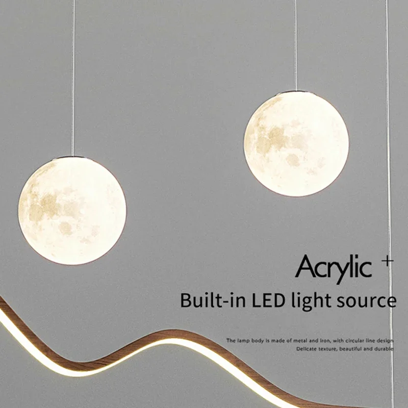 2026 LED Wood Pendant Light Fo - Kitchen Appliances Table recension och pris