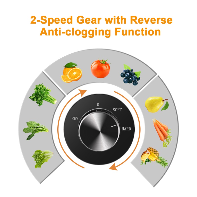 Black Horizontal Slow Juicer H - Kitchen Appliances Wholesale recension och pris