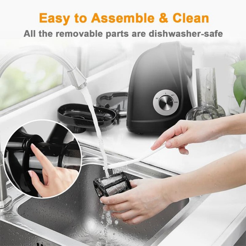 Black Horizontal Slow Juicer H - Kitchen Appliances Wholesale recension och pris