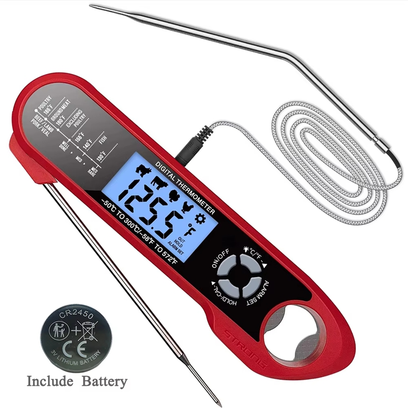 Meat Thermometer Dual-Probe Di - Kitchen Appliances Cooking recension och pris